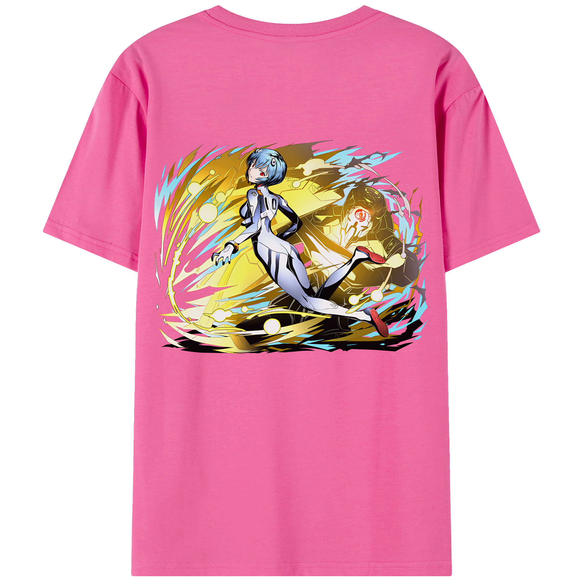 （画像用） EVA 新世紀エヴァンゲリオン レディース半袖Tシャツ(バックプリント)